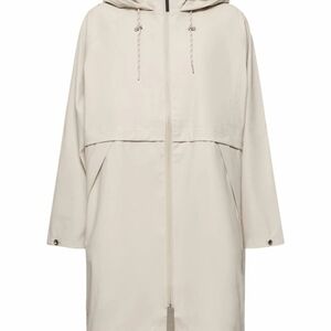 Varley Kirsten Women's Medium Cream Hooded Rain Jacket